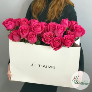 Цветочная сумочка «Романтичный день»