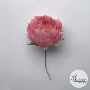 Искусственный пион розовый