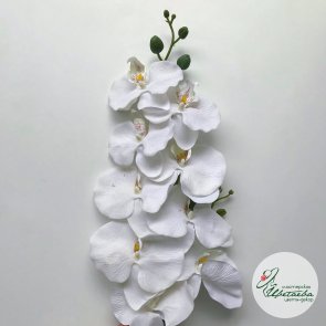 Искусственная белая орхидея Real Touch