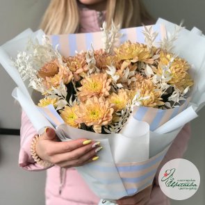 Объемные цветы на День матери