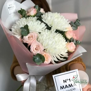 Букет цветов на День матери