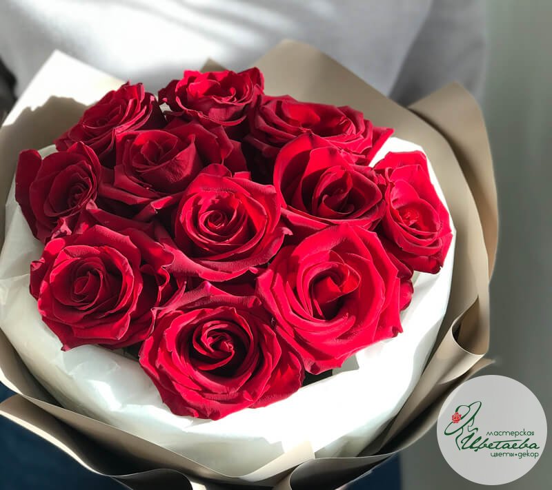Букет роз «С 23 февраля»