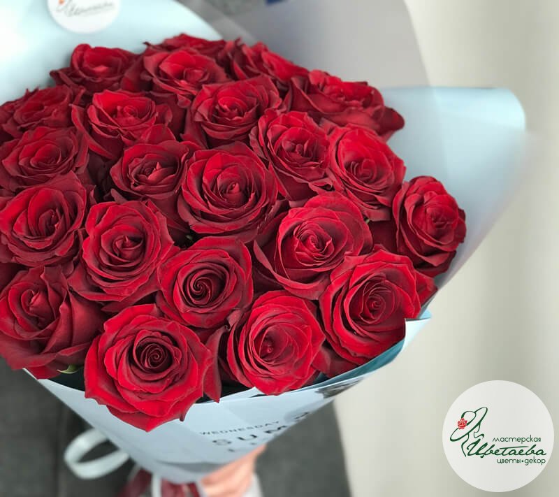 20 роз на день рождения купить с доставкой по Томску: цена, фото, отзывы.